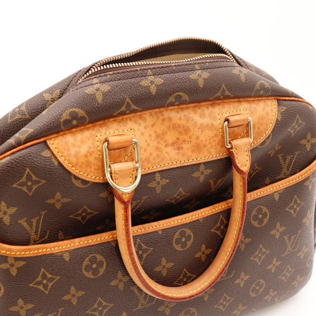 Vue de l'intérieur Louis Vuitton Deauville Toile Monogramme occasion authentique — AMANA Vintage