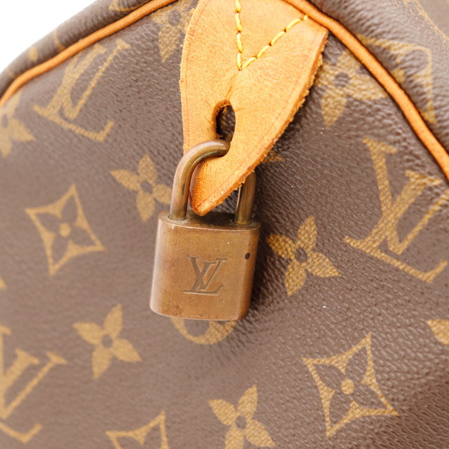 Cadenas Louis Vuitton patine bronzée Speedy 40 — AMANA Vintage