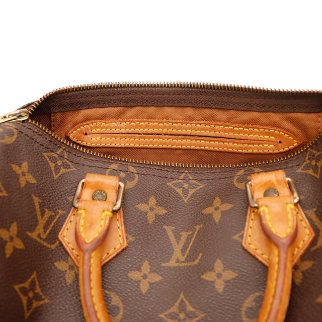 Date code SP1917 Louis Vuitton Speedy 25 languette cuir intérieur — AMANA Vintage