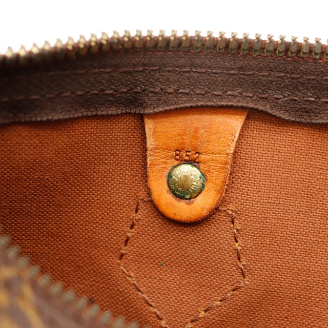 Détail estampille intérieure Louis Vuitton Speedy 25 — AMANA Vintage