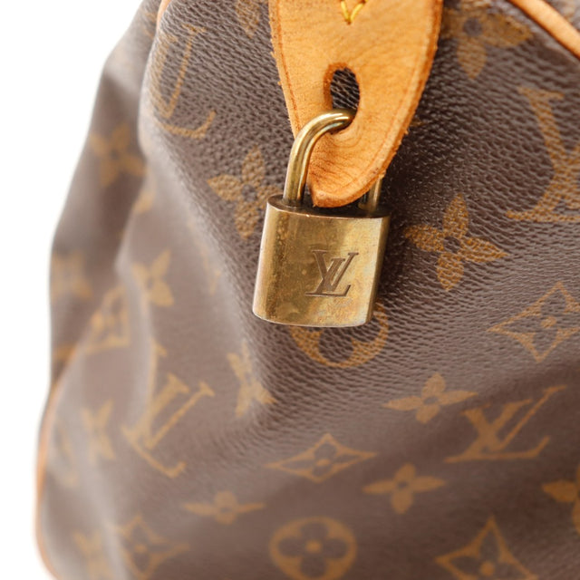 Detail cadenas laiton Louis Vuitton Speedy 30 — AMANA Vintage
