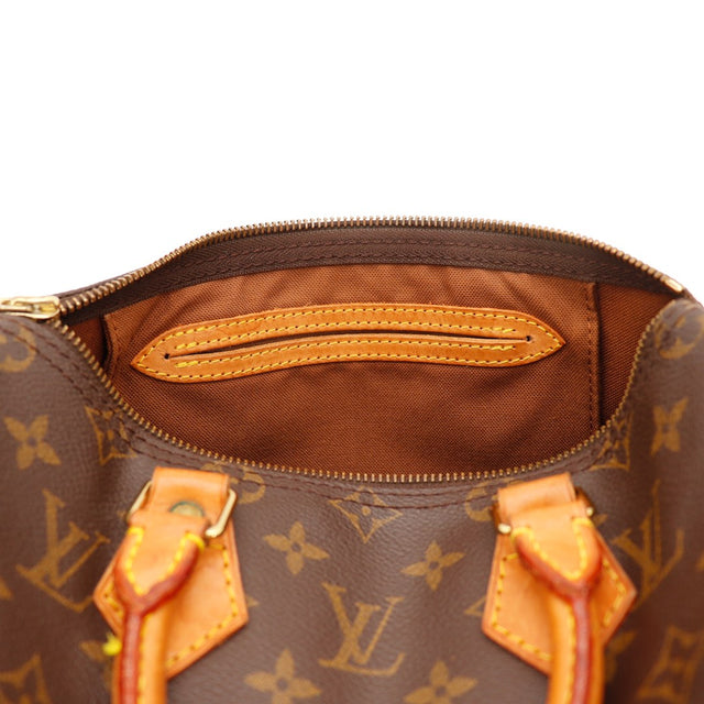 Intérieur doublure textile du sac Louis Vuitton Speedy 25 — AMANA Vintage