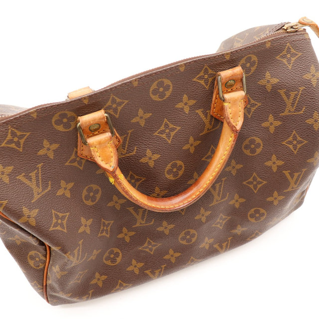 Vue d'ensemble Louis Vuitton Speedy 30 Monogram occasion vintage — AMANA Vintage