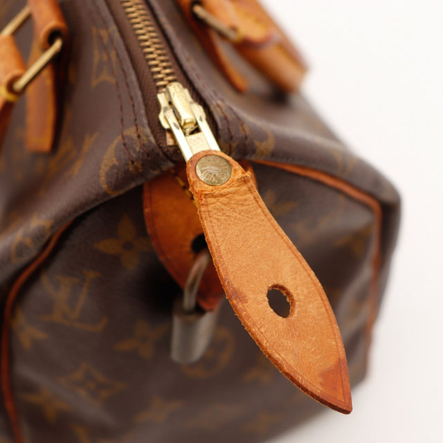 Cadenas Louis Vuitton Speedy 25 patine bronze — AMANA Vintage