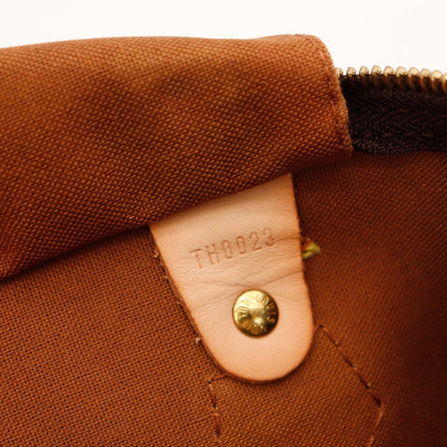 Date code TH0023 Louis Vuitton Speedy 35 languette vachette intérieur — AMANA Vintage
