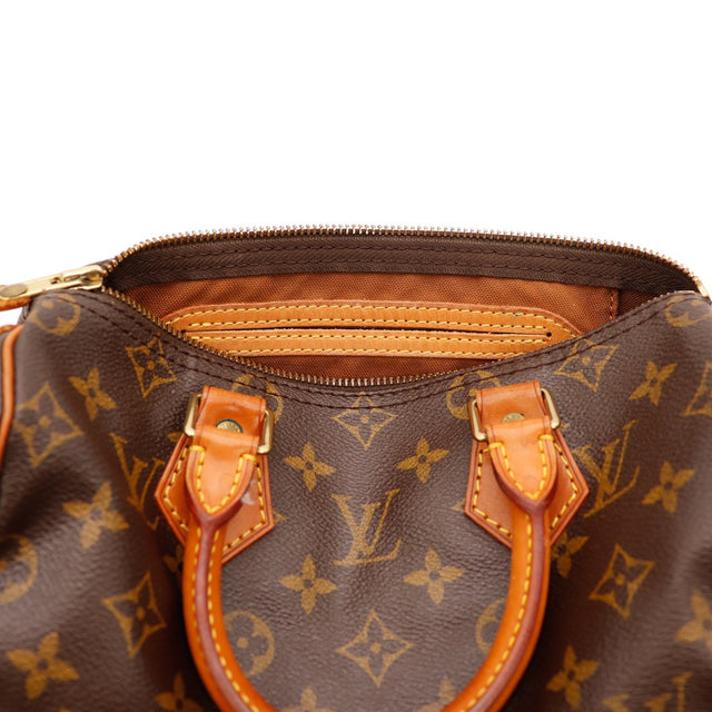 Date code SP0965 Louis Vuitton Speedy 25 taches vertes doublure — AMANA Vintage