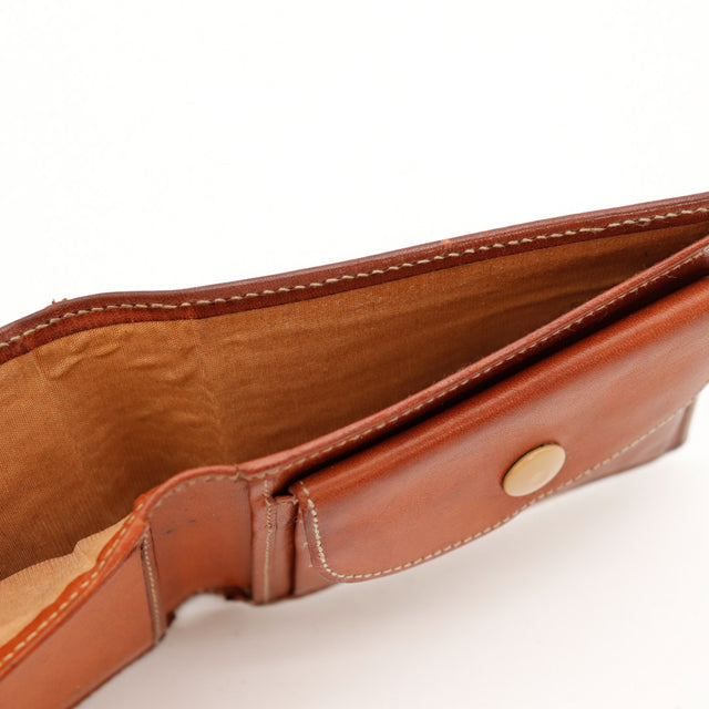 Detail interieur compartiment billets portefeuille Celine Macadam vintage — AMANA Vintage