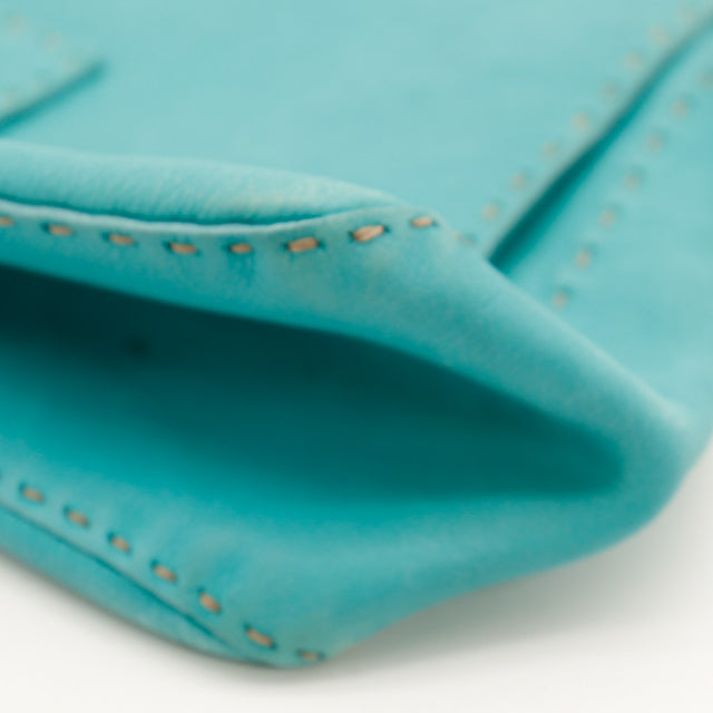Vue intérieure Fendi Mamma Baguette Selleria doublure daim — AMANA Vintage