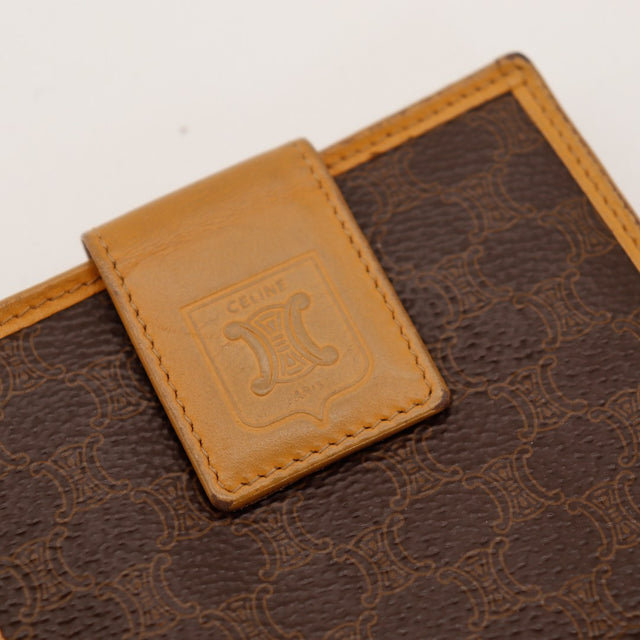 Detail interieur pression portefeuille Celine Macadam — AMANA Vintage