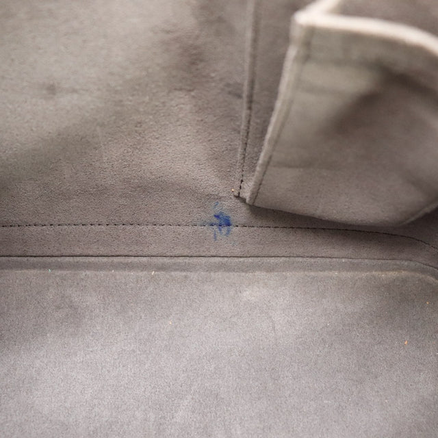 Intérieur doublure suédée tache encre bleue Louis Vuitton Alma PM — AMANA Vintage