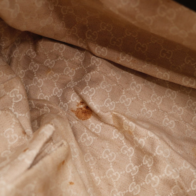 Vue arrière Gucci Stirrup Hobo cuir noir occasion authentique — AMANA Vintage