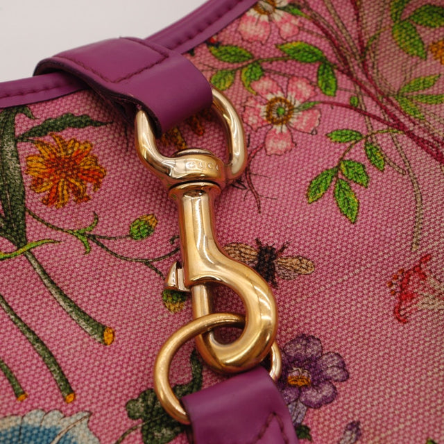 Fond cuir Gucci Jackie Flora occasion authentique — AMANA Vintage