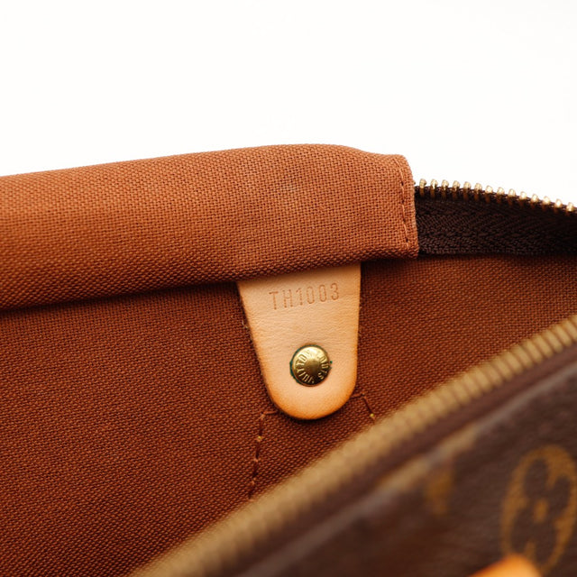 Date code TH1003 Louis Vuitton Speedy 30 languette vachette intérieur — AMANA Vintage