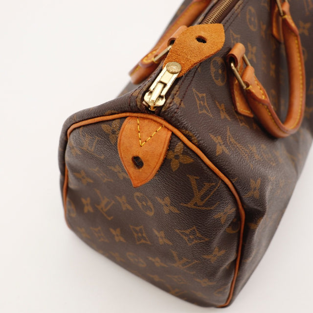 Vue du fond Louis Vuitton Speedy 30 Toile Monogramme occasion authentique — AMANA Vintage