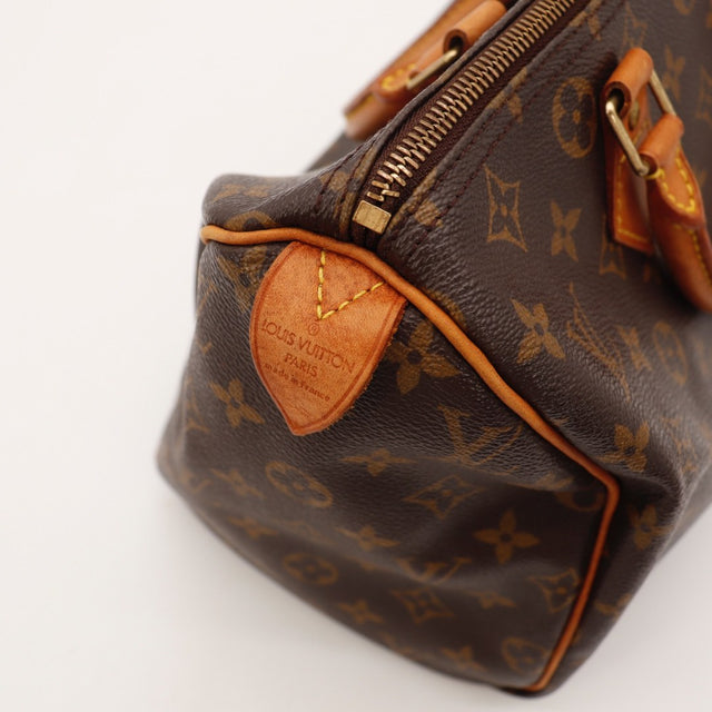 Vue de l'argenterie Louis Vuitton Speedy 30 Toile Monogramme occasion authentique — AMANA Vintage