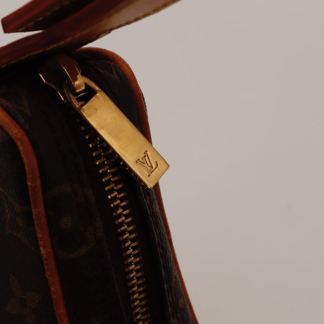 Détail tranches vachette Louis Vuitton Croissant PM occasion authentique — AMANA Vintage