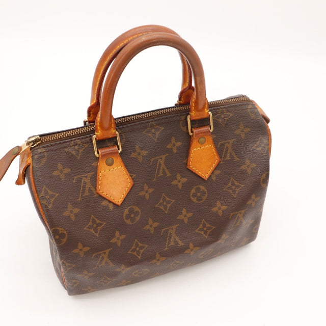 Détail de l'argenterie Louis Vuitton Speedy 25 Toile Monogramme occasion authentique — AMANA Vintage