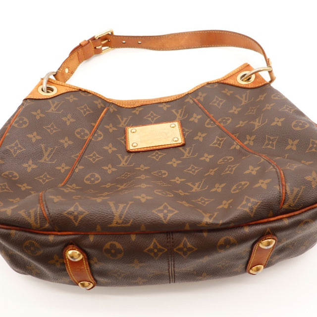 Bordures vachette patinée Louis Vuitton Galliera PM Monogram — AMANA Vintage