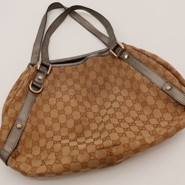 Fond du sac Gucci Abbey beige occasion authentique — AMANA Vintage