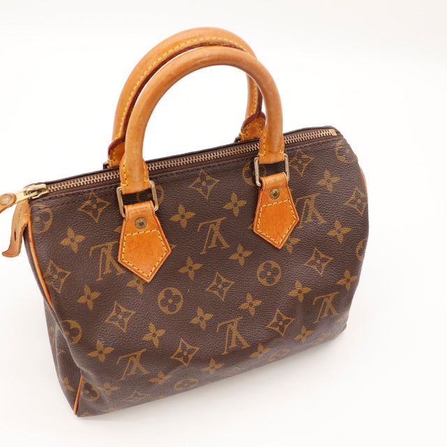 Détail de l'argenterie Louis Vuitton Speedy 25 Toile Monogramme occasion authentique — AMANA Vintage