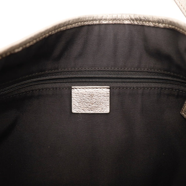 Vue de profil Gucci Abbey D-Ring toile monogrammée occasion authentique — AMANA Vintage