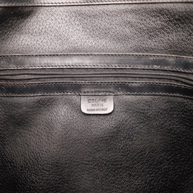 Vue de dos Céline Hobo Macadam marron occasion authentique — AMANA Vintage