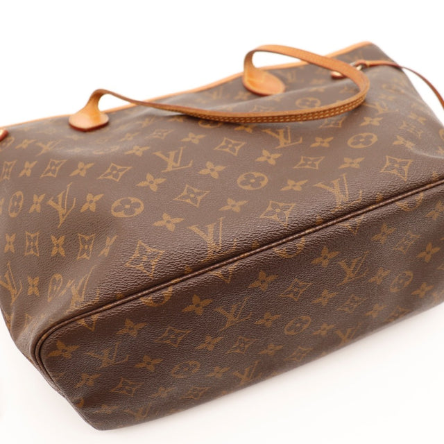 Détail lacets de serrage latéral Louis Vuitton Neverfull MM — AMANA Vintage
