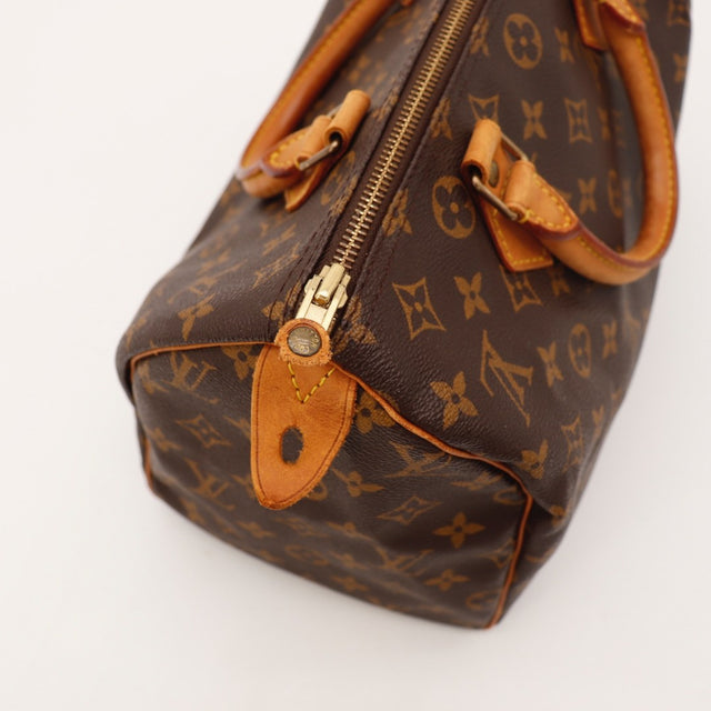Vue du fond Louis Vuitton Speedy 30 Toile Monogramme occasion authentique — AMANA Vintage