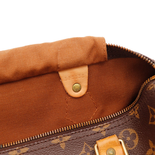 Date code SP0938 Louis Vuitton Speedy 30 intérieur poche — AMANA Vintage