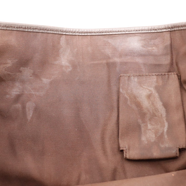 Detail interieur doublure textile Tote Bag Bamboo Gucci traces de contact — AMANA Vintage