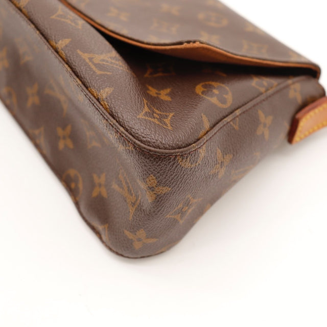 Vue d'ensemble Louis Vuitton Mini Looping toile Monogram occasion authentique — AMANA Vintage