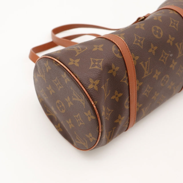 Vue de l'intérieur Louis Vuitton Papillon 30 Toile Monogramme occasion authentique — AMANA Vintage