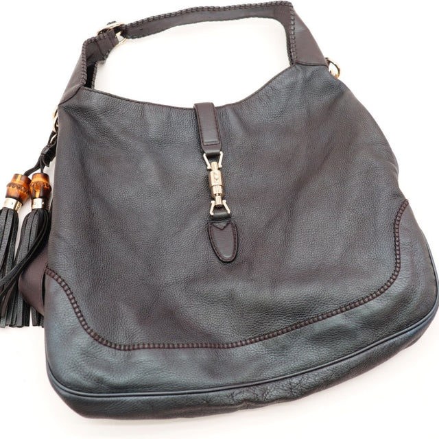 Bandouliere amovible Gucci New Jackie noir occasion authentique — AMANA Vintage