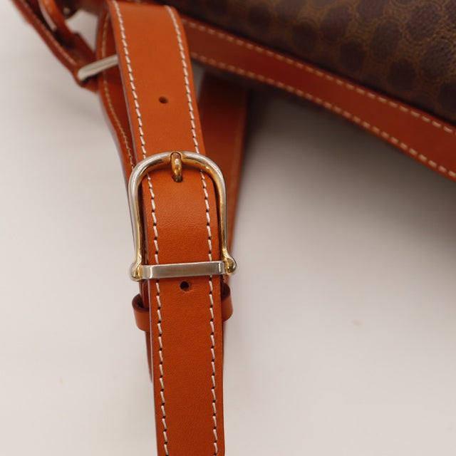 Vue de dos Céline Seau Macadam marron occasion authentique — AMANA Vintage