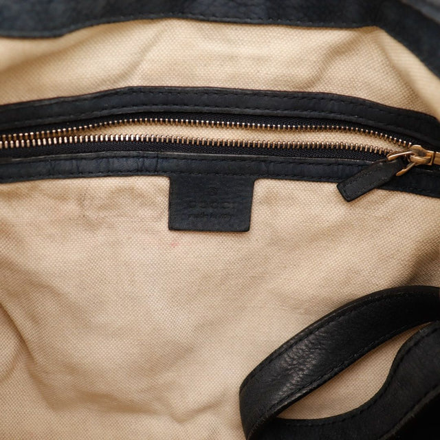 Intérieur doublure beige Gucci New Jackie légère tache visible — AMANA Vintage