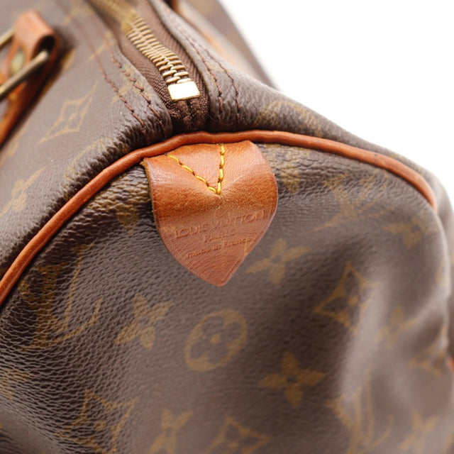Détail du date code Louis Vuitton Speedy 30 Toile Monogramme occasion authentique — AMANA Vintage