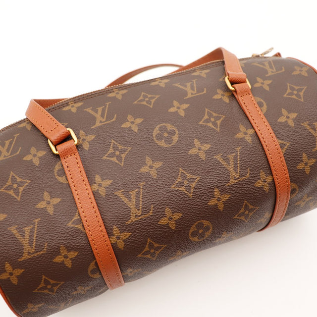 Louis Vuitton Papillon 30 vue du fond toile monogramme état occasion — AMANA Vintage