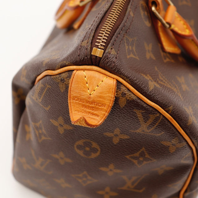 Fermeture éclair Louis Vuitton Speedy 30 Monogram occasion — AMANA Vintage
