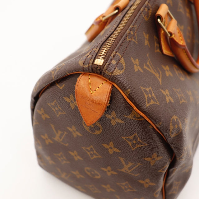 Vue arrière Louis Vuitton Speedy 35 toile Monogram occasion authentique — AMANA Vintage