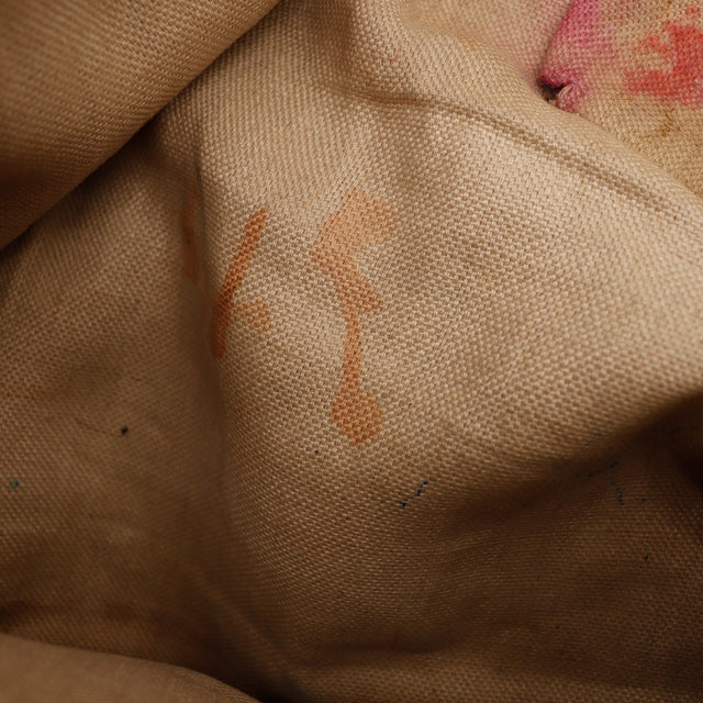 Détail intérieur Gucci Tote traces marron sur doublure — AMANA Vintage