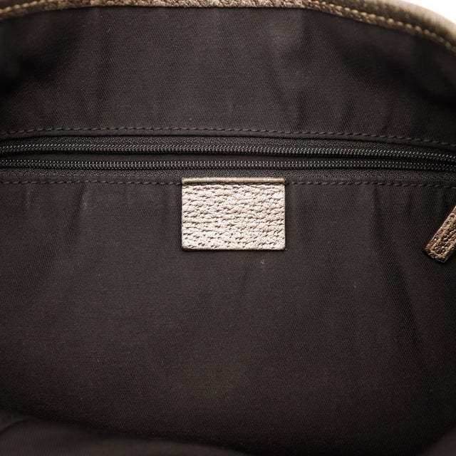 Intérieur doublure noire Hobo Gucci — AMANA Vintage