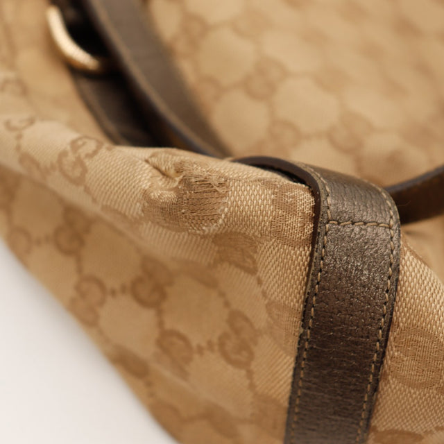 Détail usure toile coin gauche Hobo Gucci — AMANA Vintage