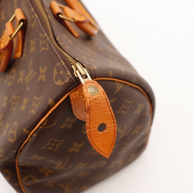 Fond du sac Louis Vuitton Speedy 35 Monogram occasion authentique — AMANA Vintage