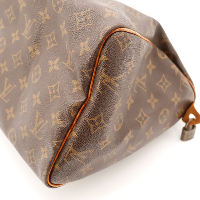 Vue generale Louis Vuitton Speedy 30 toile Monogram occasion — AMANA Vintage