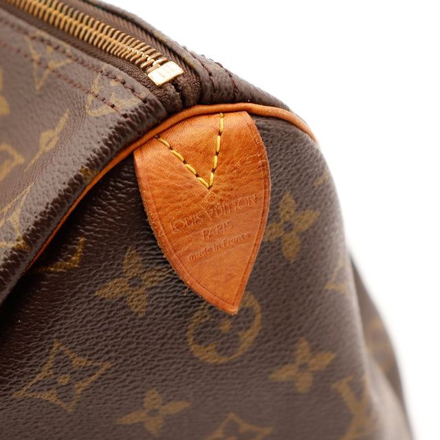 Interieur doublure Louis Vuitton Speedy 35 date code SP0966 — AMANA Vintage