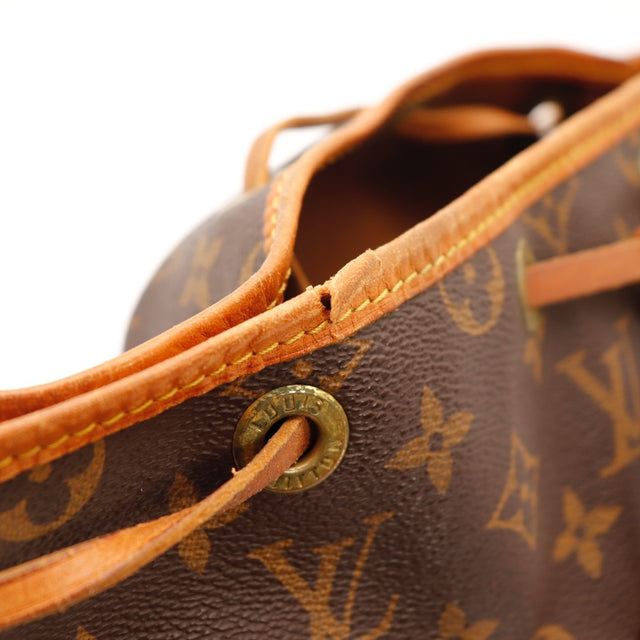Vue d'ensemble Louis Vuitton Noé GM Monogram marron occasion authentique — AMANA Vintage
