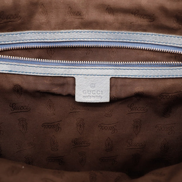 Intérieur Tote Bag Bambou Gucci doublure marron Gucci made in Italy — AMANA Vintage