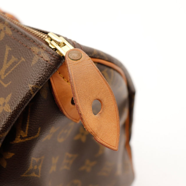 Vue fond Louis Vuitton Speedy 40 toile Monogram — AMANA Vintage