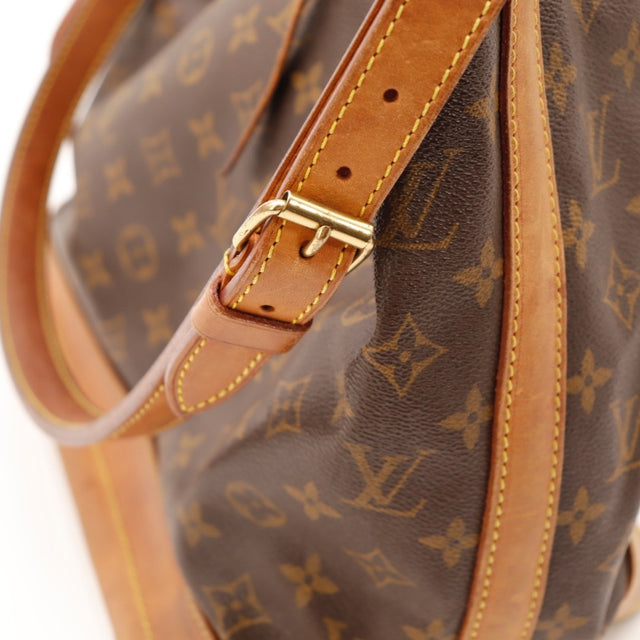 Vue de dessus ouverture Louis Vuitton Noé GM toile Monogram — AMANA Vintage