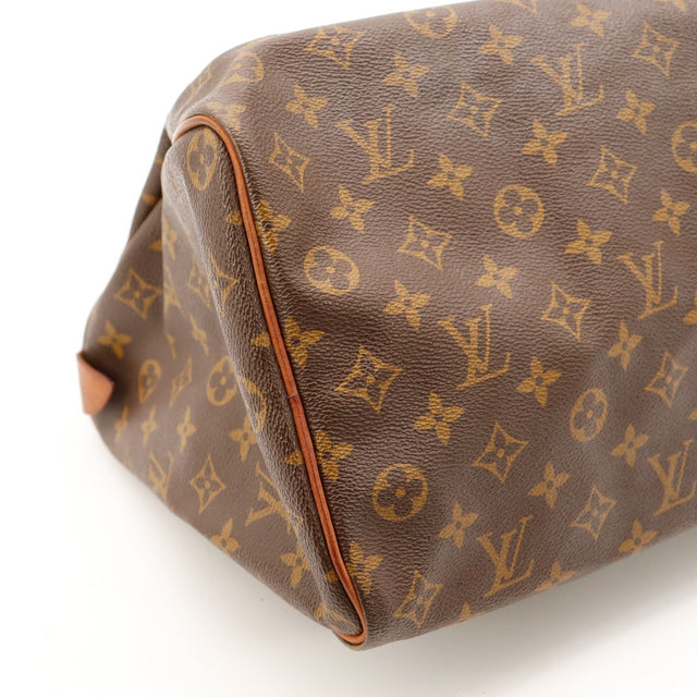Detail fond Louis Vuitton Speedy 35 toile Monogram occasion — AMANA Vintage